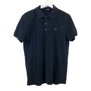Bottega Veneta Short Sleeve Polo Premium Black